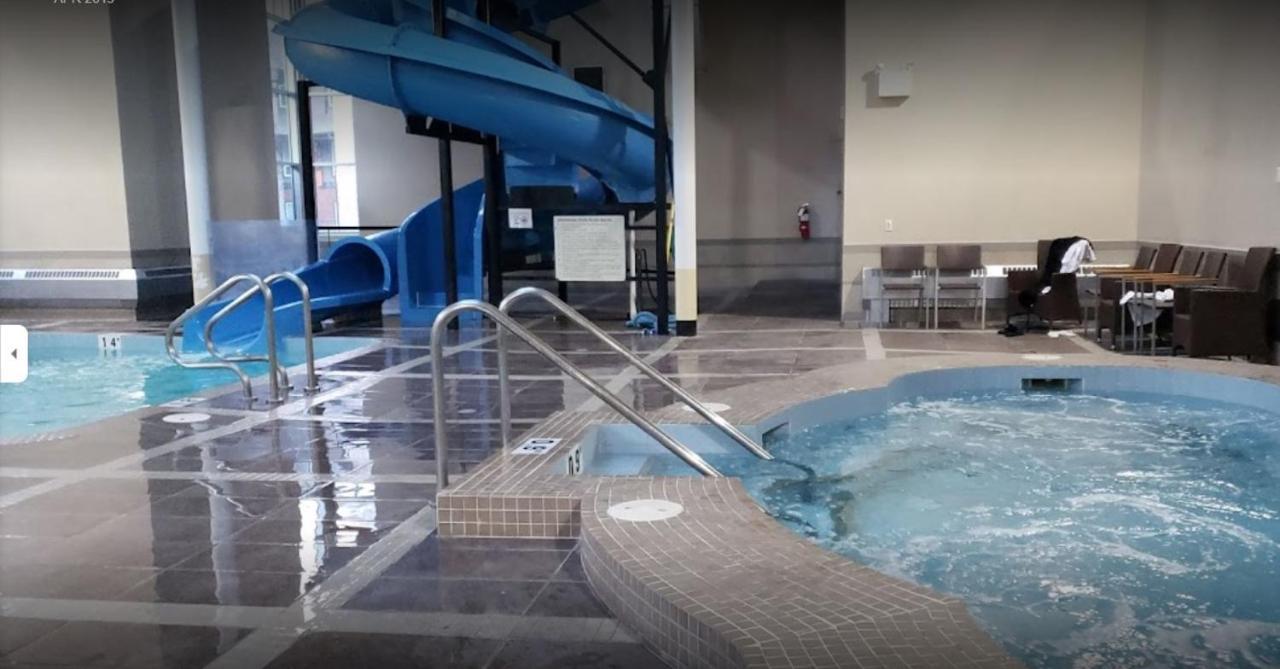 Luxury Two Queen Beds Condo - Grande Rockies Resort Indoor Parking Pool Hot Tub Gym แคนมอร์ ภายนอก รูปภาพ