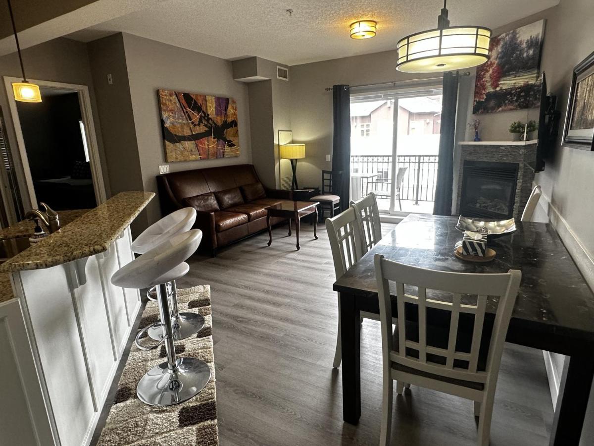 Luxury Two Queen Beds Condo - Grande Rockies Resort Indoor Parking Pool Hot Tub Gym แคนมอร์ ภายนอก รูปภาพ