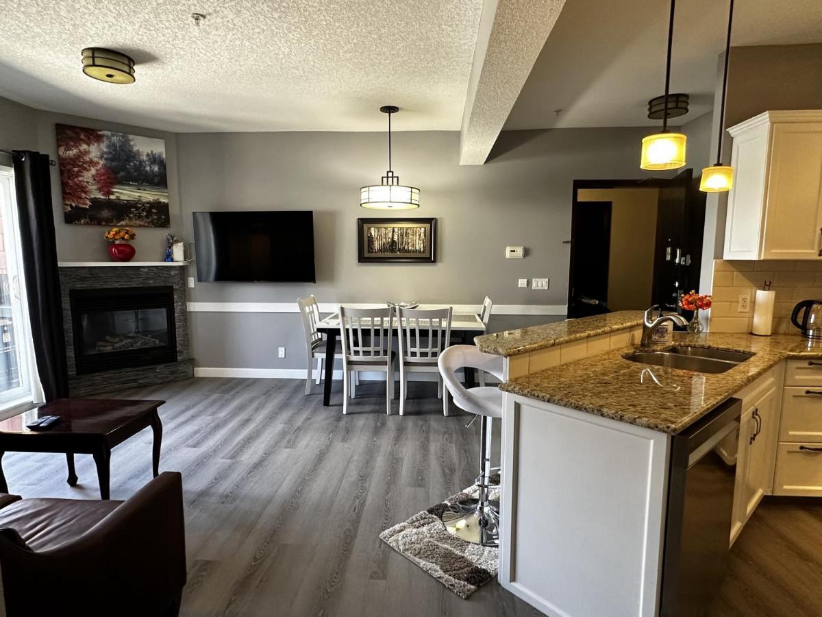 Luxury Two Queen Beds Condo - Grande Rockies Resort Indoor Parking Pool Hot Tub Gym แคนมอร์ ภายนอก รูปภาพ
